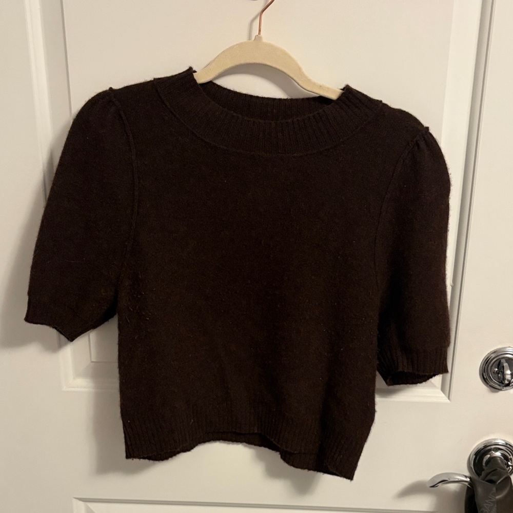 Free people staycation pullover cashmere sweater - Dark Brown